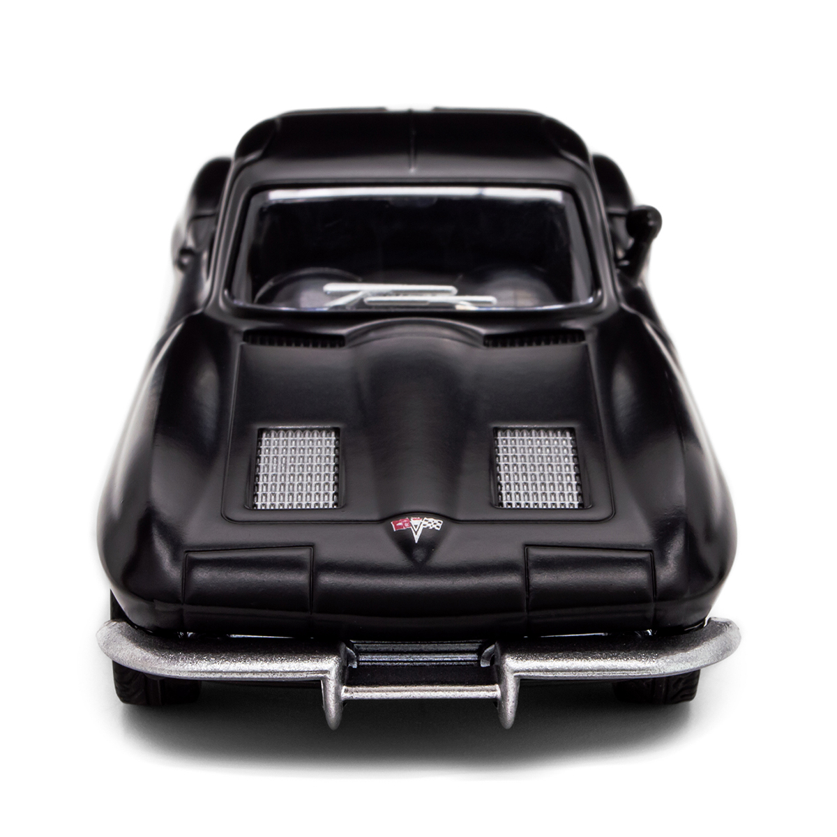 Автомодель Chevrolet Corvette Split Window 1963 металева 1:35 Матова чорна — превʼю 14