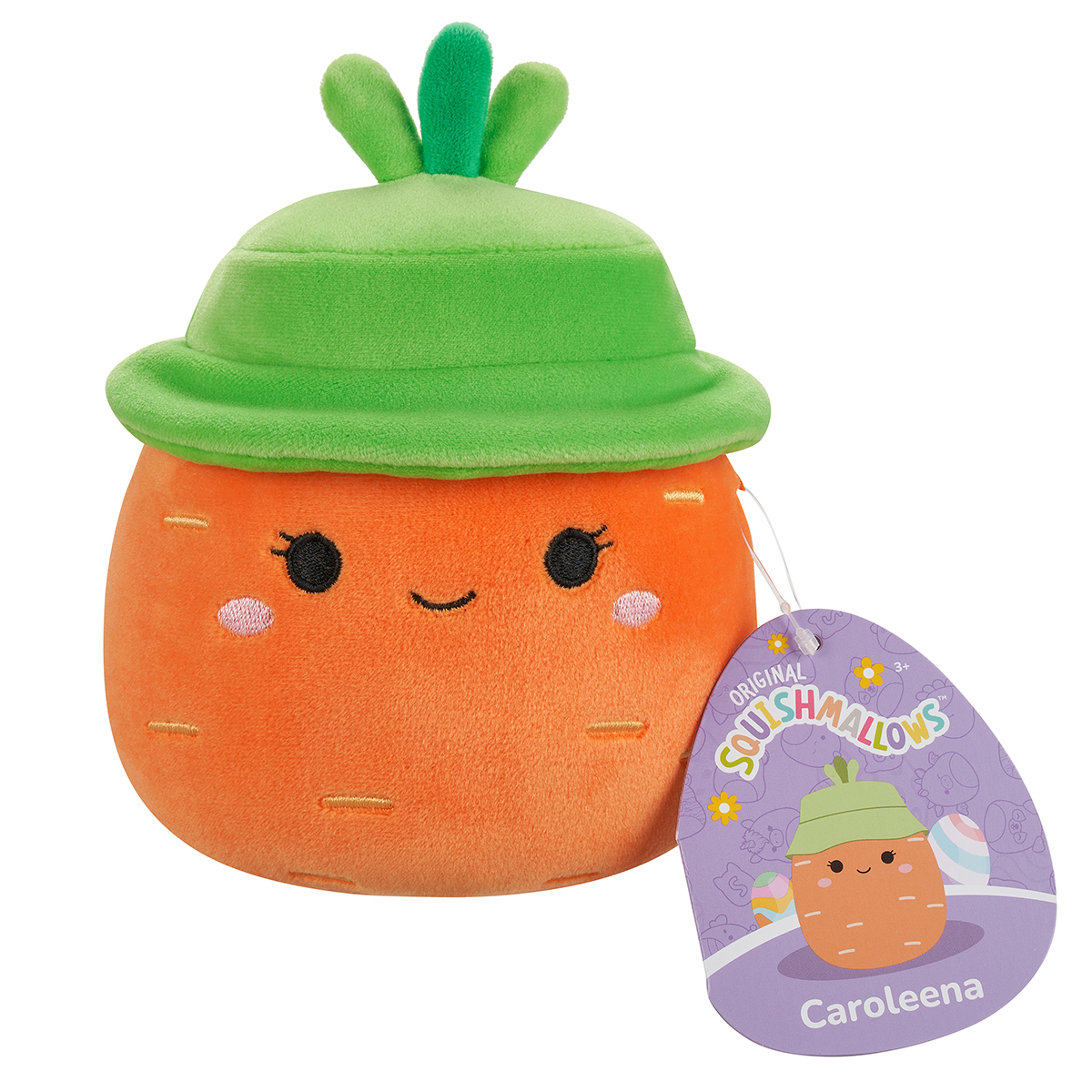 М'яка іграшка Squishmallows – Морквина Кароліна (Carolina) – 13 см — превʼю 7