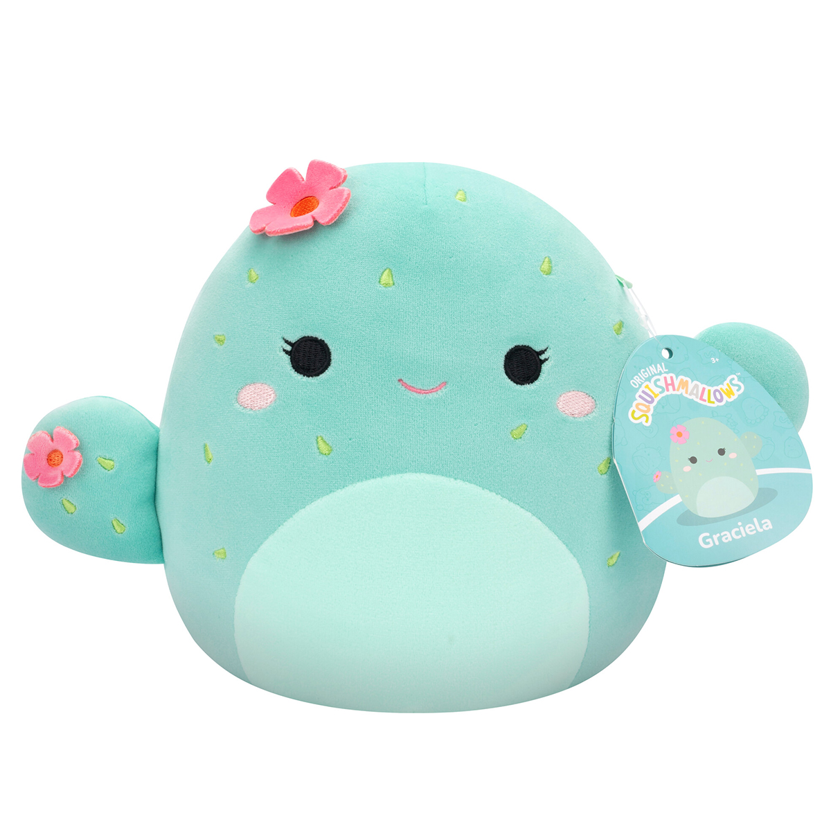 М'яка іграшка Squishmallows – Кактус Граціелла (Graciella) – 19 см — превʼю 7