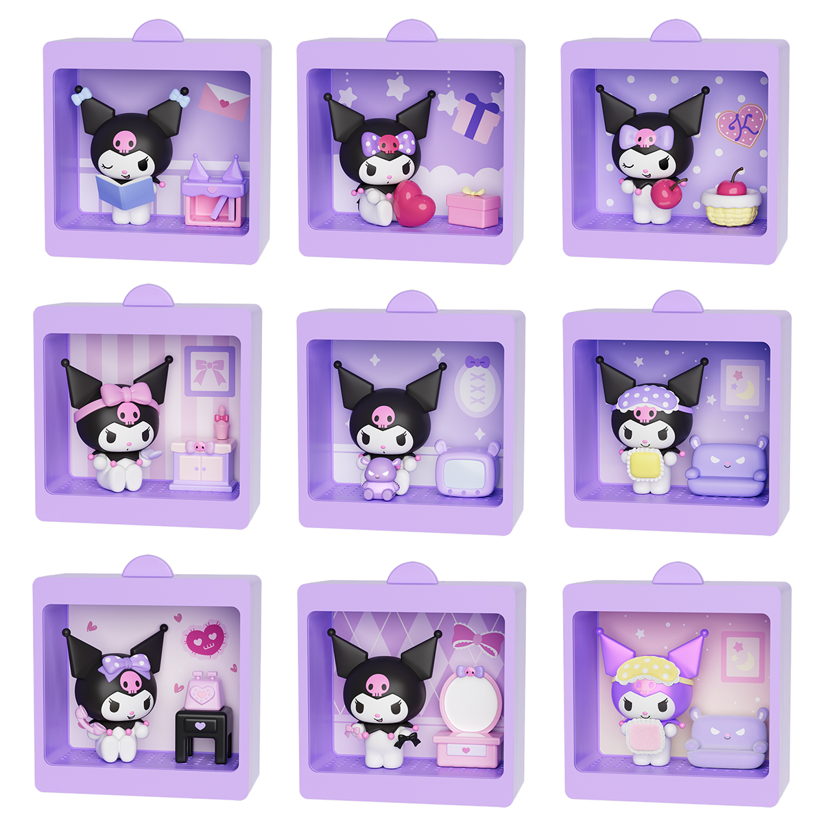 Фігурка-сюрприз Sanrio Pop Top — Куромі Kuromi — 6 см — Святковий настрій — превʼю 2