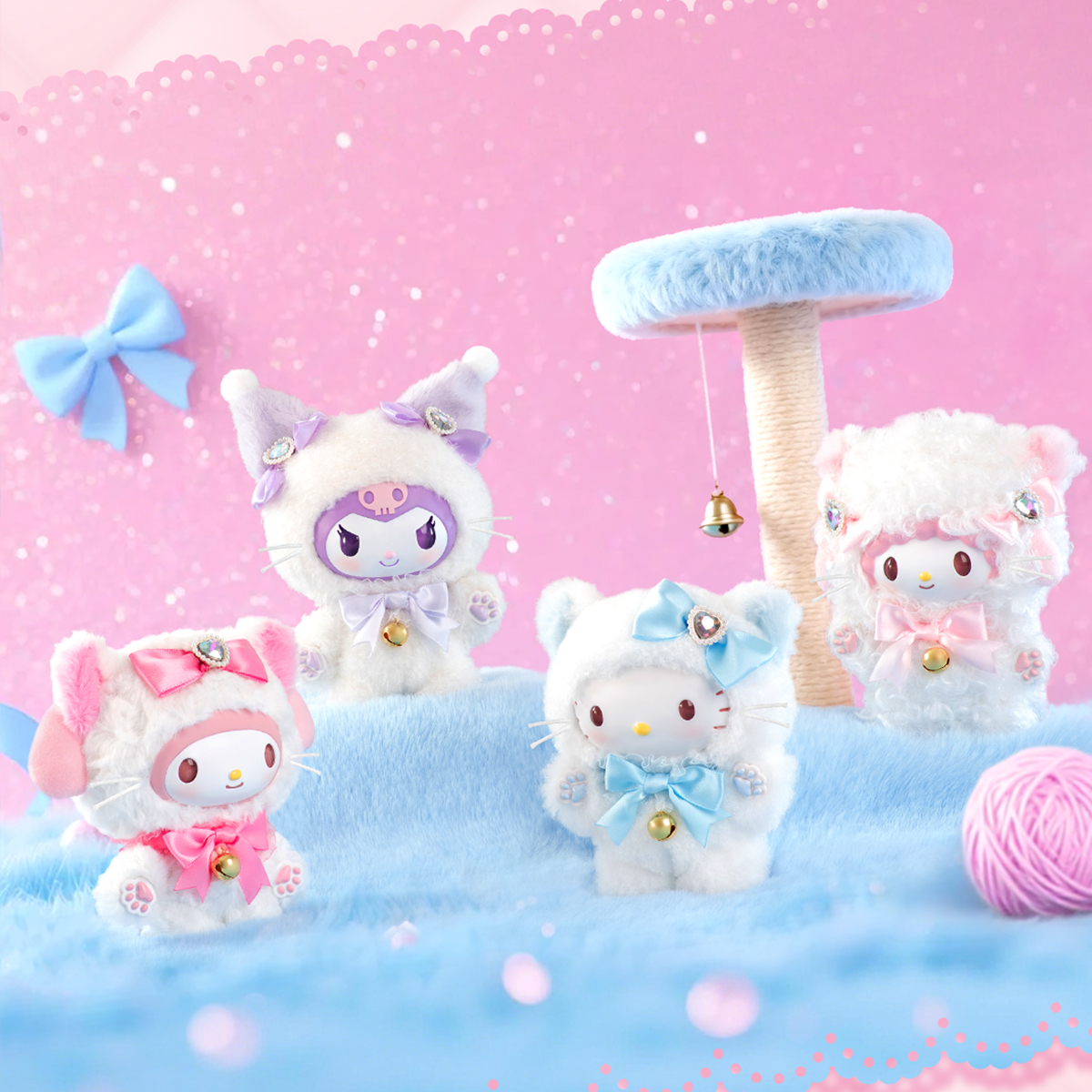 М'яка іграшка-сюрприз Pop Top Sanrio – Мрія з бантиком (Dreamy with Bow) — превʼю 3
