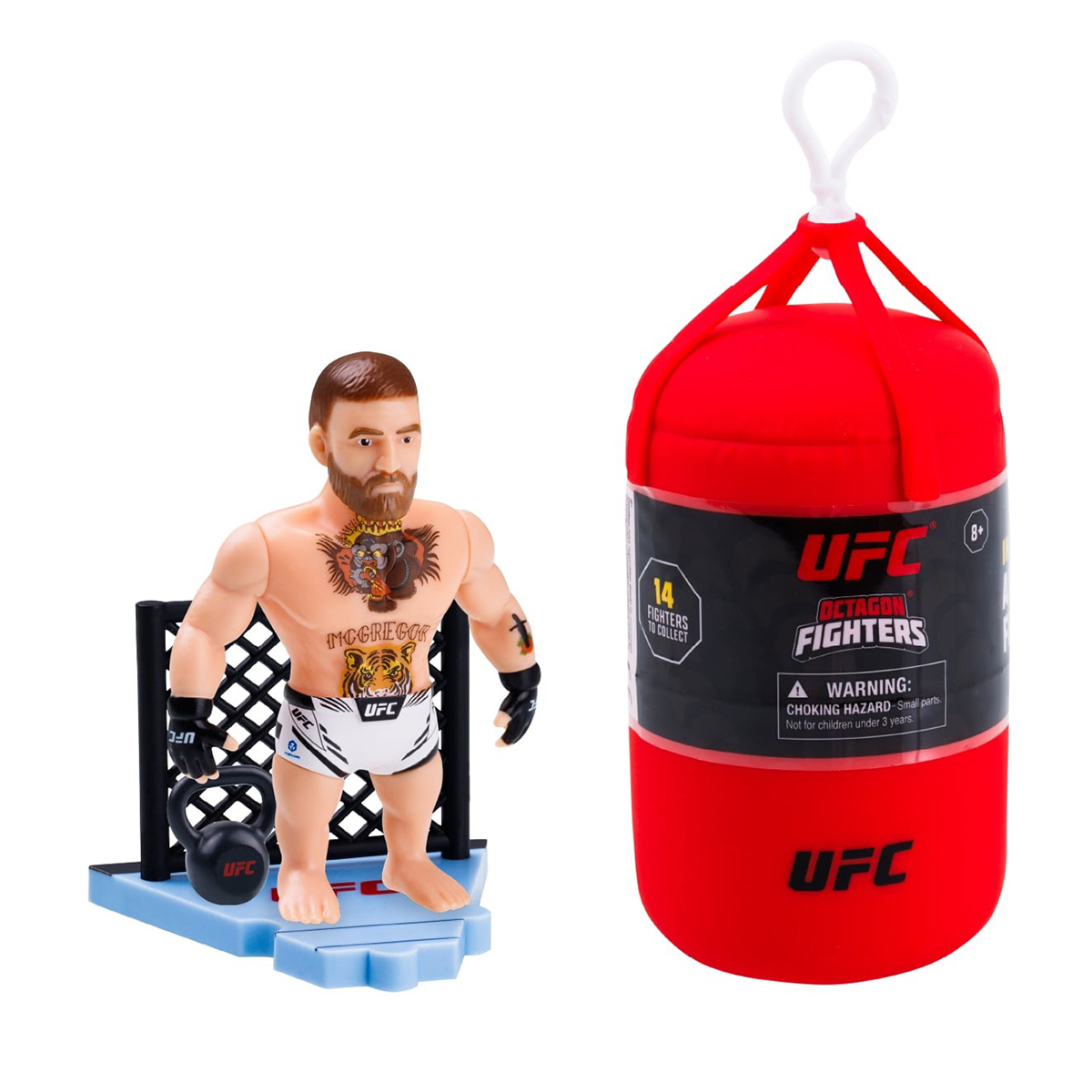 Ігровий набір UFC підвісна груша з колекційною фігуркою бійця 8 см — превʼю 4