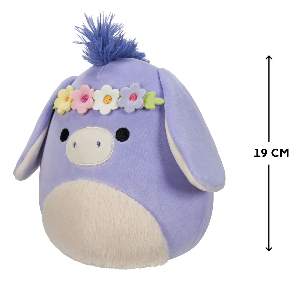 М'яка іграшка Squishmallows - Віслючок Миланда (19 cm) — превʼю 2