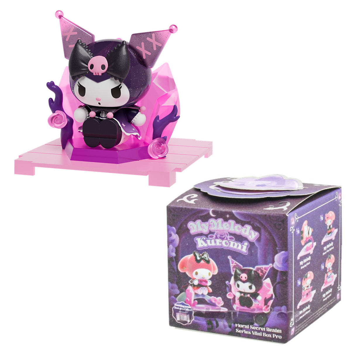 Фігурка-сюрприз Pop Top – Куромі (Kuromi) та Май Мелоді (My Melody) – 5 см