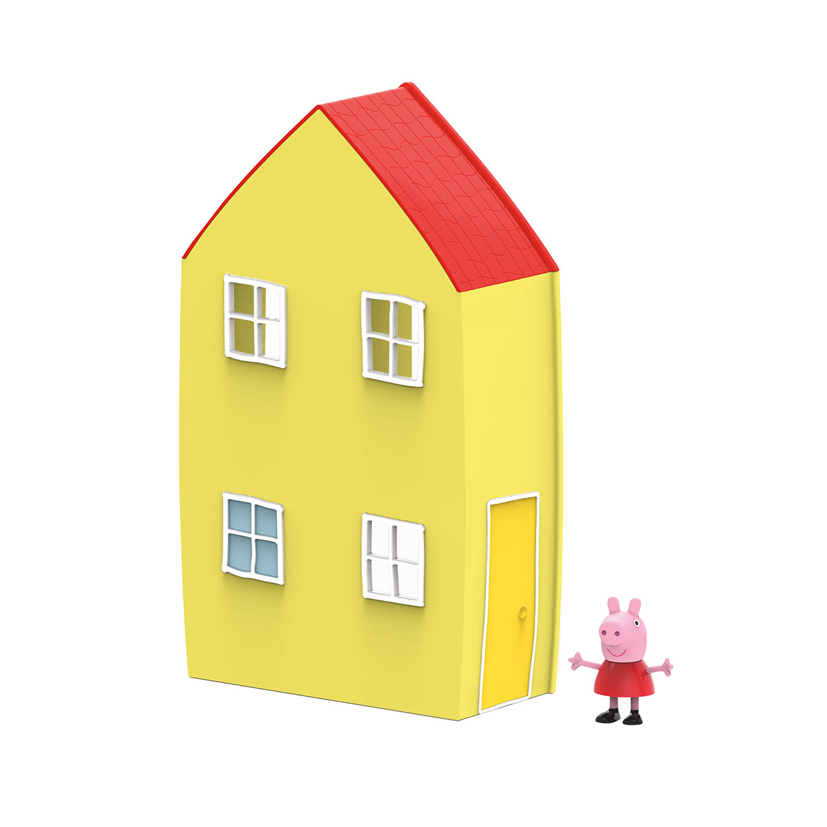 Ігровий набір Будиночок Пеппи Peppa Pig двоповерховий з фігуркою та меблями — превʼю 3