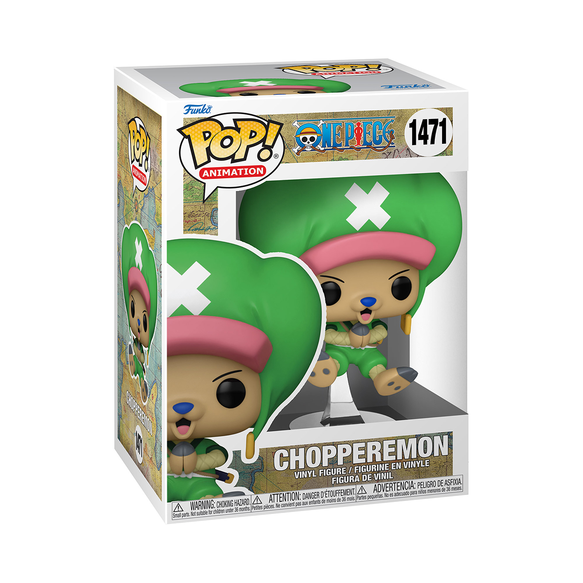 Колекційна ігрова фігурка аніме Funko POP One Piece - Choppermon Багатоколірний