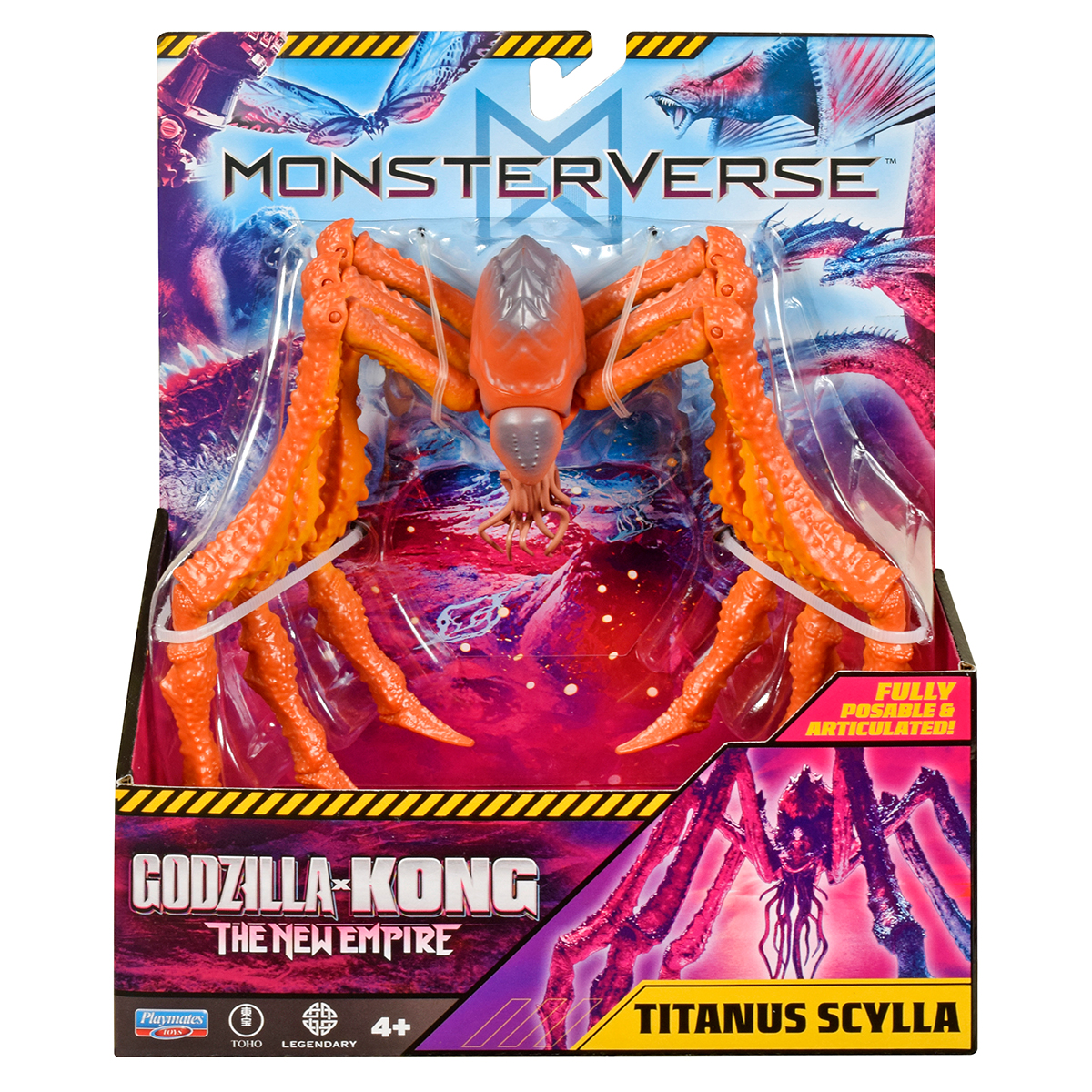 Фігурка Godzilla vs. Kong Титан Сцилла 15 см — превʼю 5