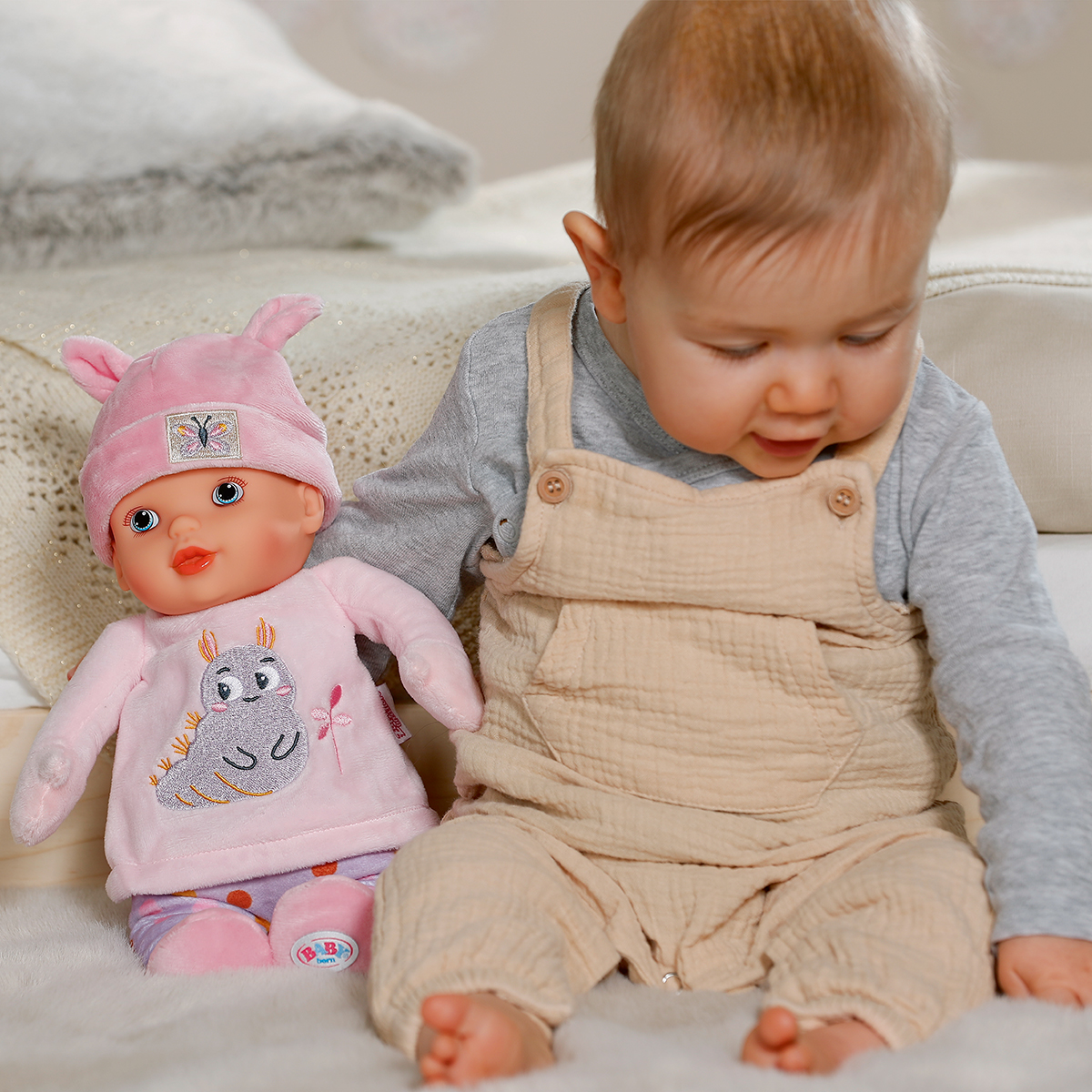 Лялька Baby Born For Babies Солодке малятко 30 см Рожева — превʼю 6