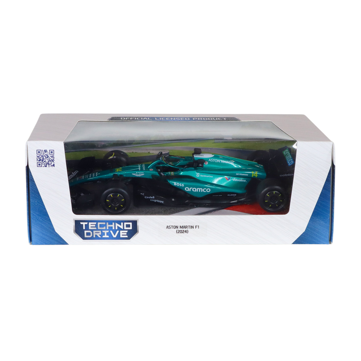 Автомодель Techno Drive Aston Martin F1 2024 металева 1:24 Бірюзова — превʼю 5