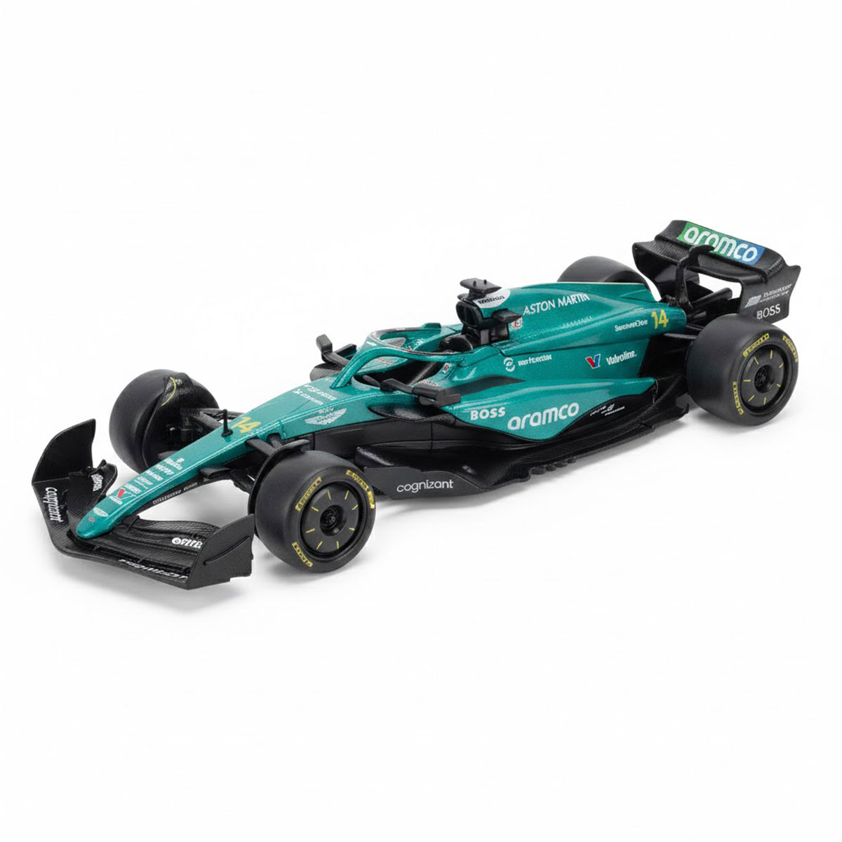 Автомодель Aston Martin F1 2024 Techno Drive 1:18 Бірюзова