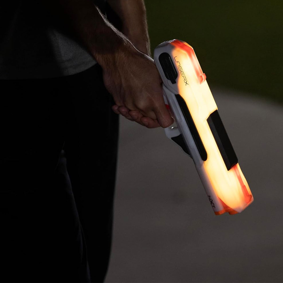 Ігровий набір для лазерних боїв Laser X NXT для двох гравців 30 см Black — превʼю 5