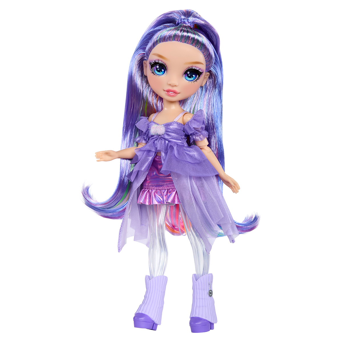 Ігровий набір лялька Rainbow High серії Rainbow Shimmers Віолетта Фіолетова — превʼю 4