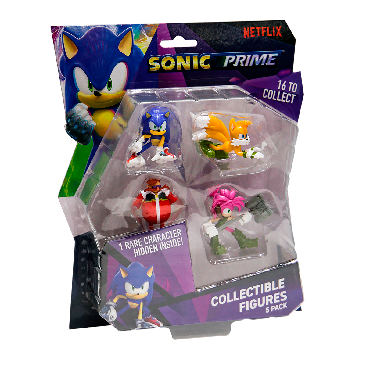 Набір ігрових фігурок Sonic Prime 5 шт 6,5 см