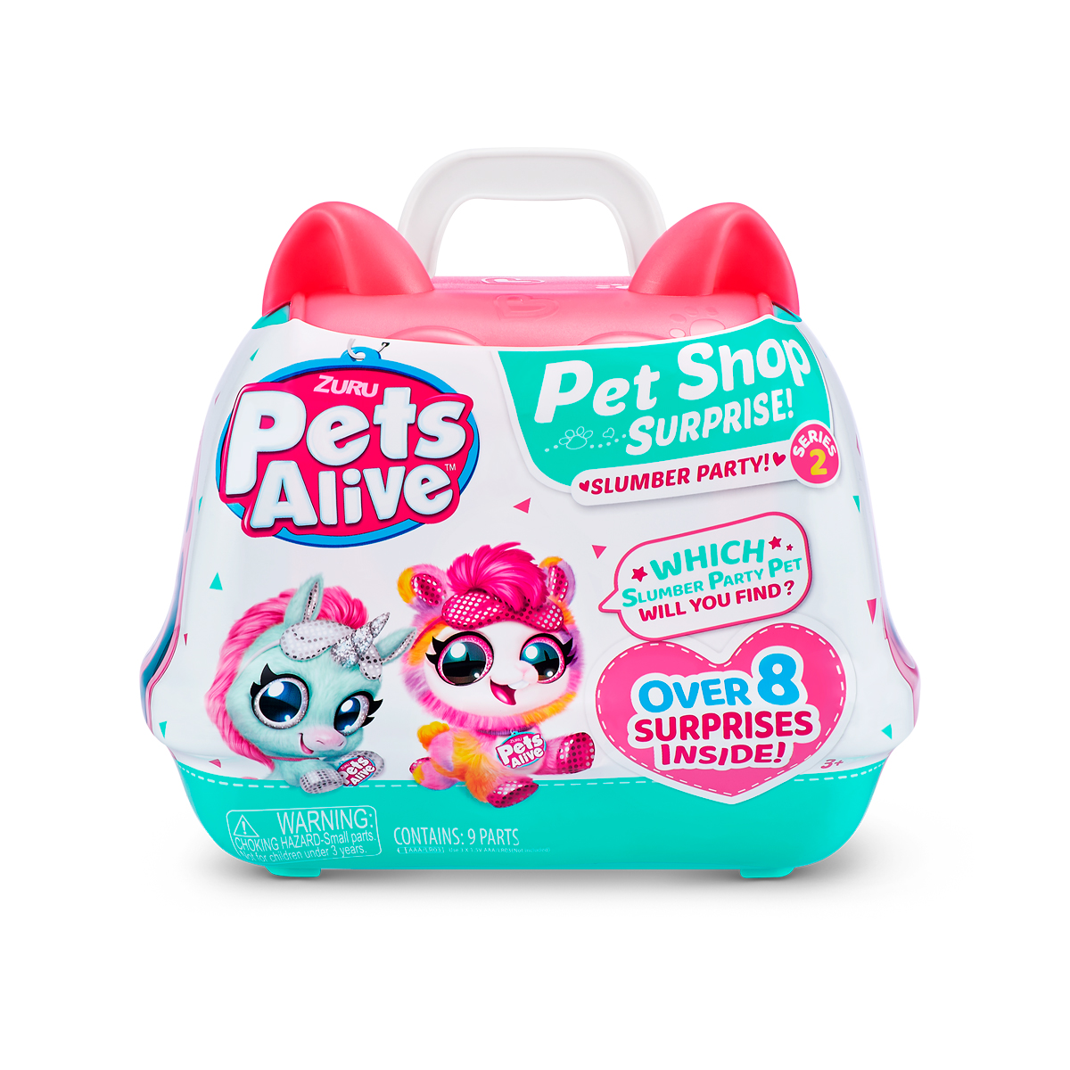 Інтерактивний ігровий набір Pets Alive Повторюшка-сплюшка м'який сюрприз — превʼю 1