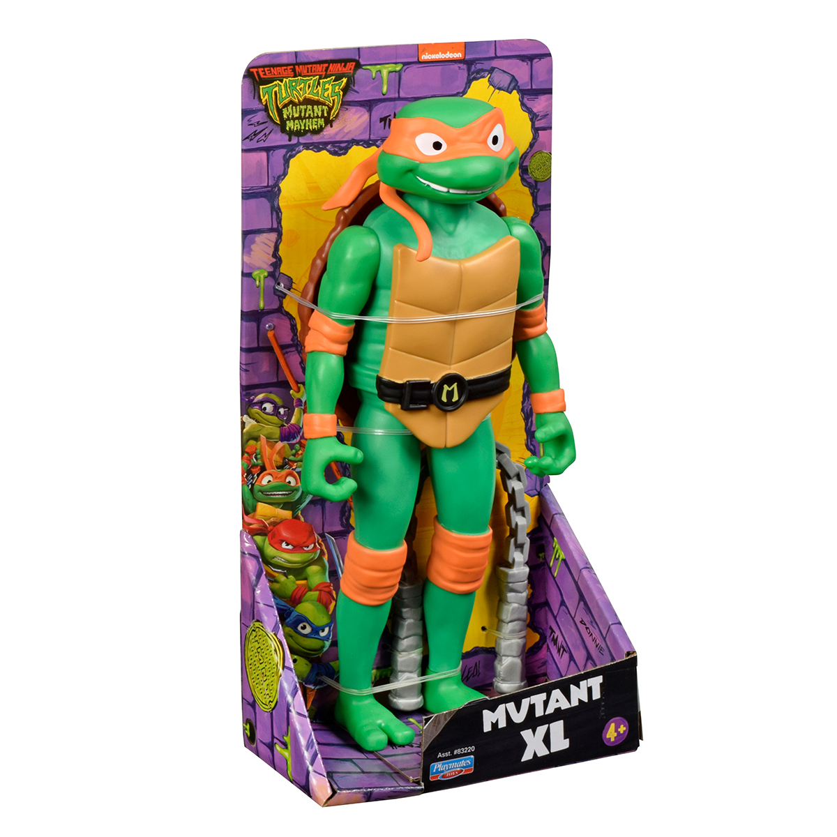 Ігрова фігурка TMNT Мікеланджело XL 30 см — превʼю 3
