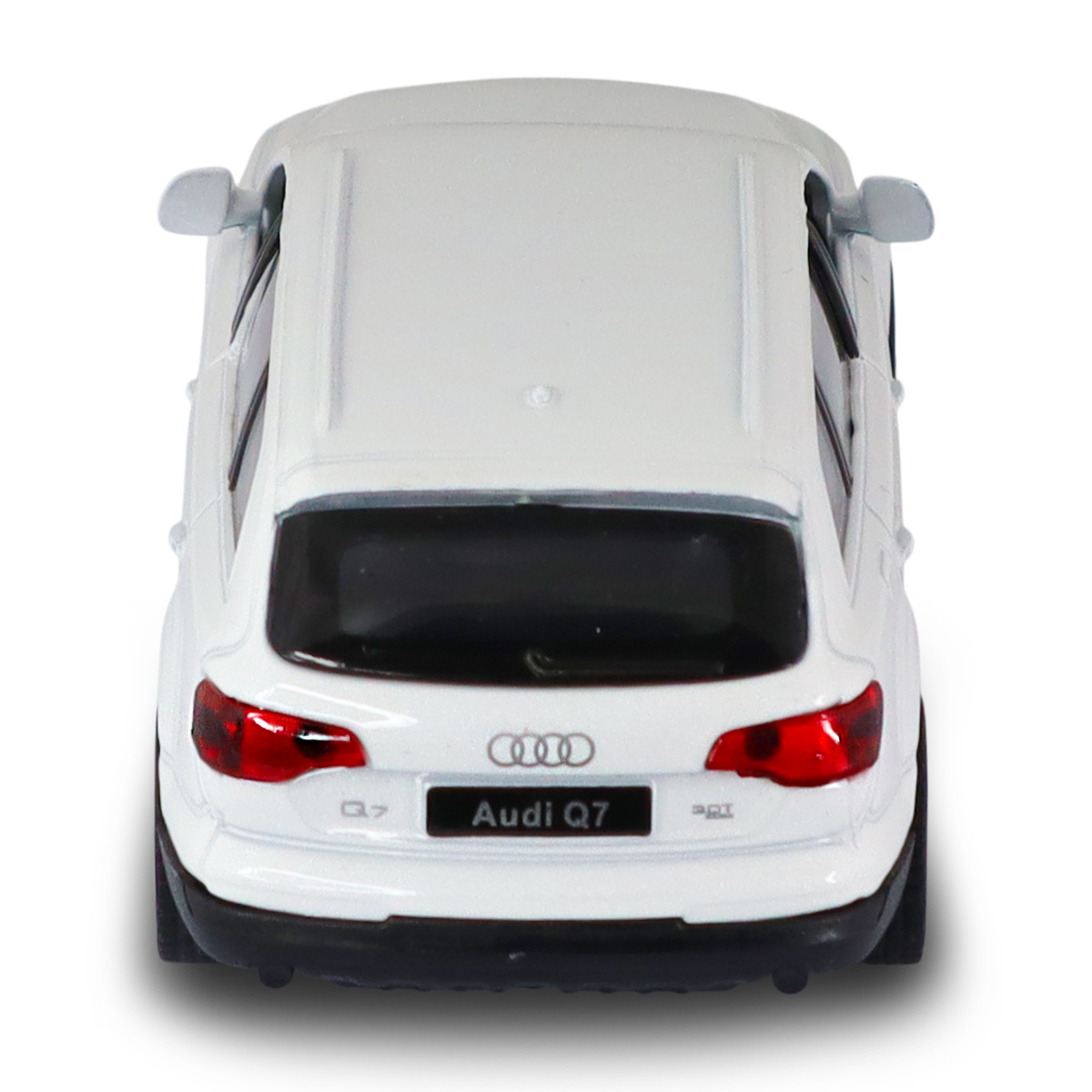 Автомодель Audi Q7 металева 1:43 Techno Drive Біла — превʼю 10