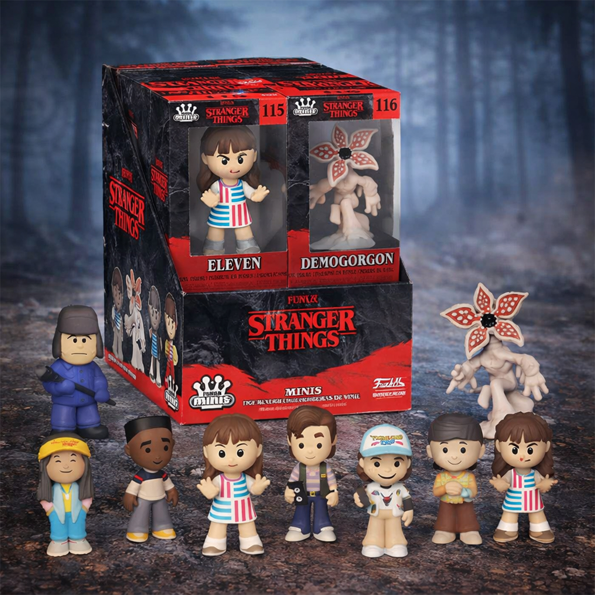 Ігрова фігурка Funko Mini Vinyl Figures Дивні дива S4 — превʼю 3