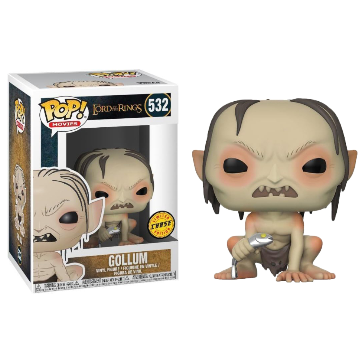 Колекційна фігурка Funko POP Володар кілець - Gollum для фанатів фентезі — превʼю 4