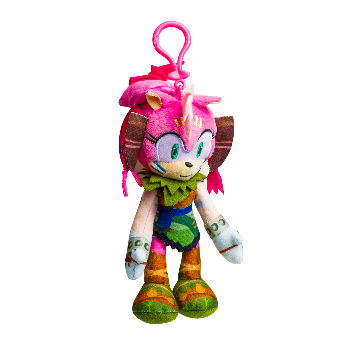 М'яка іграшка на кліпсі Sonic Prime – Емі (Amy Rose) – 10 см