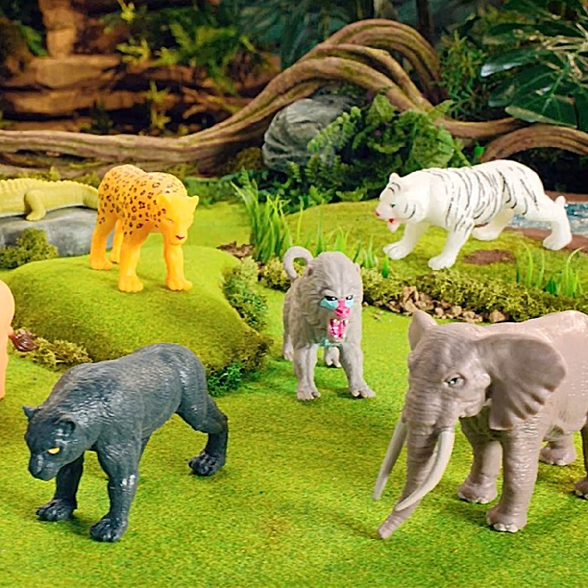 Стретч-іграшка тварина Legend of animals Максі Хижаки джунглів — превʼю 4