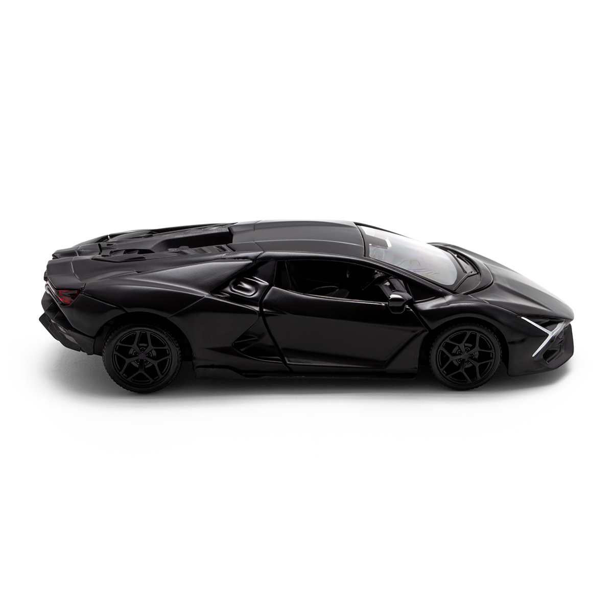 Автомодель Lamborghini Revuelto Techno Drive металева 1:39 Матова чорна — превʼю 12