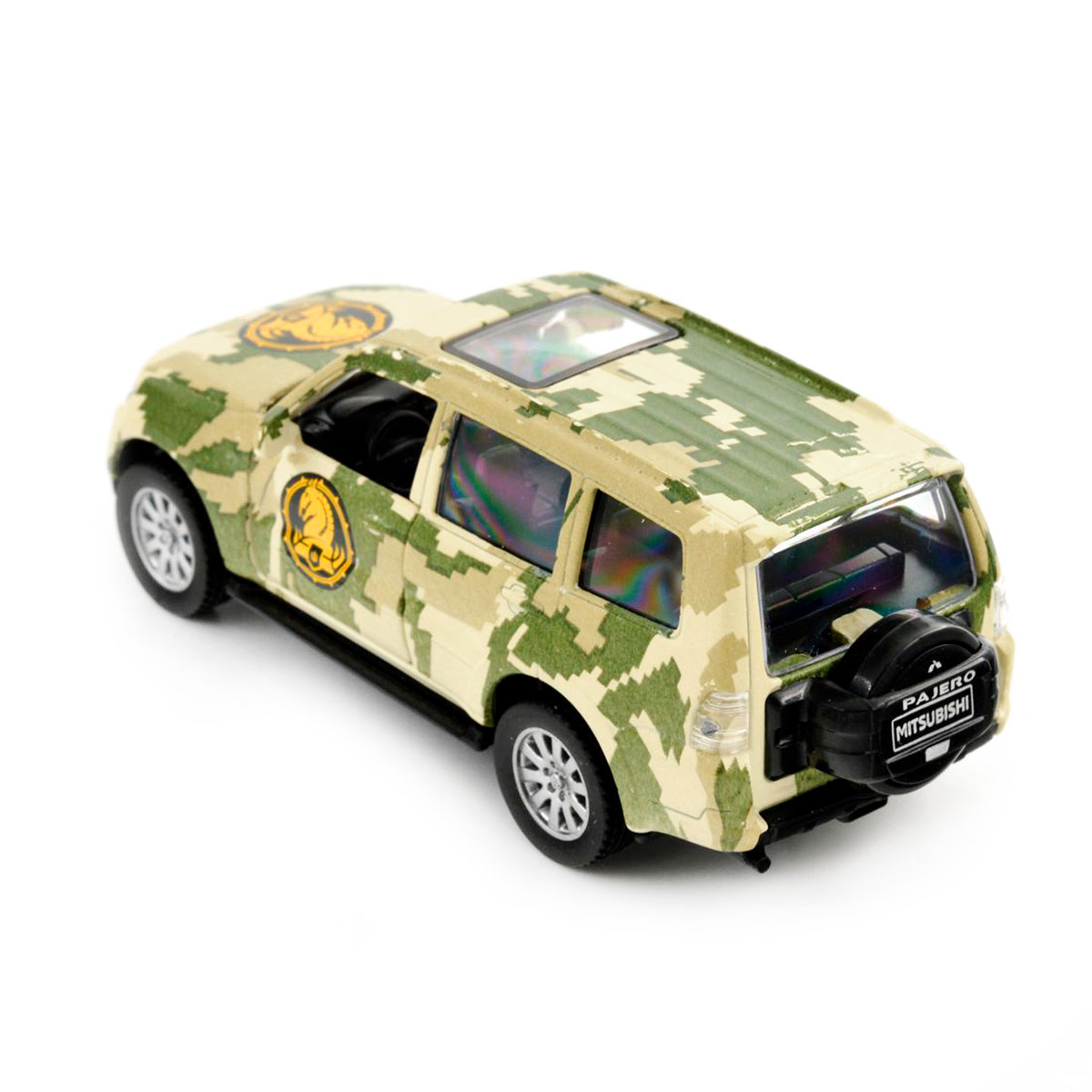 Автомодель Mitsubishi Pajero 4WD Turbo 47 ОМБр Шеврони Героїв 1:43 — превʼю 10