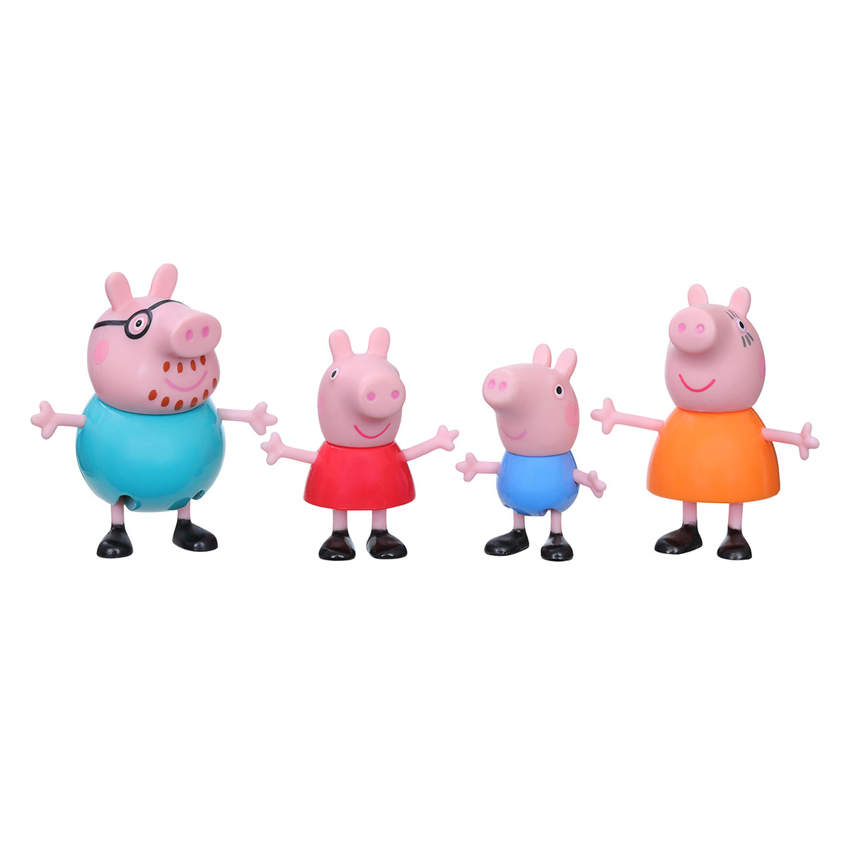 Набір фігурок Peppa Pig Свинка Пеппа Дружня родина 4 шт