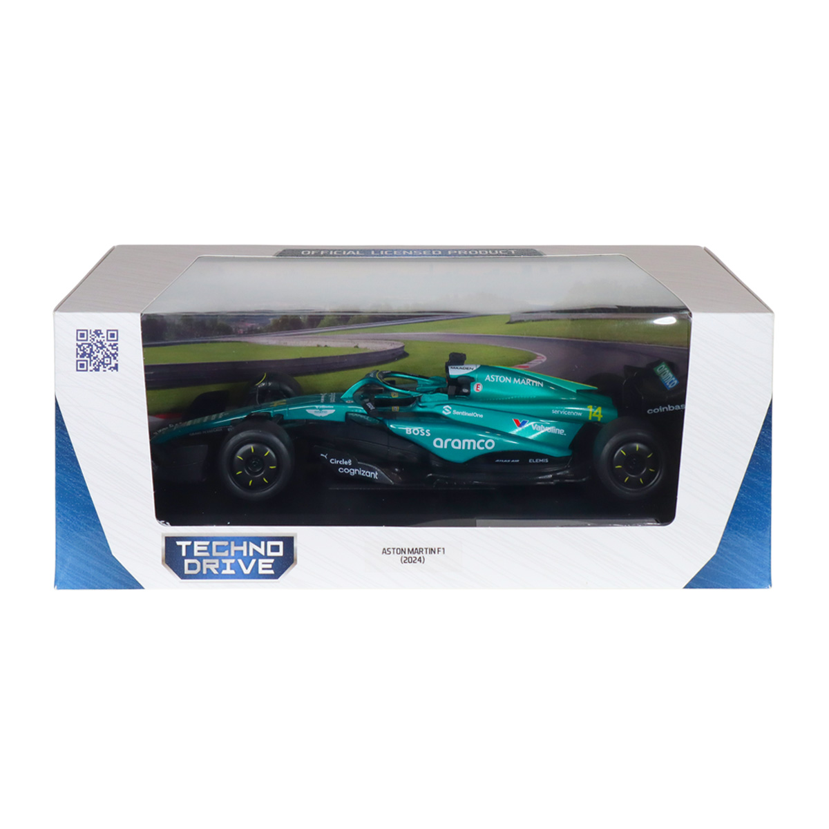 Автомодель Aston Martin F1 2024 Techno Drive 1:18 Бірюзова — превʼю 6