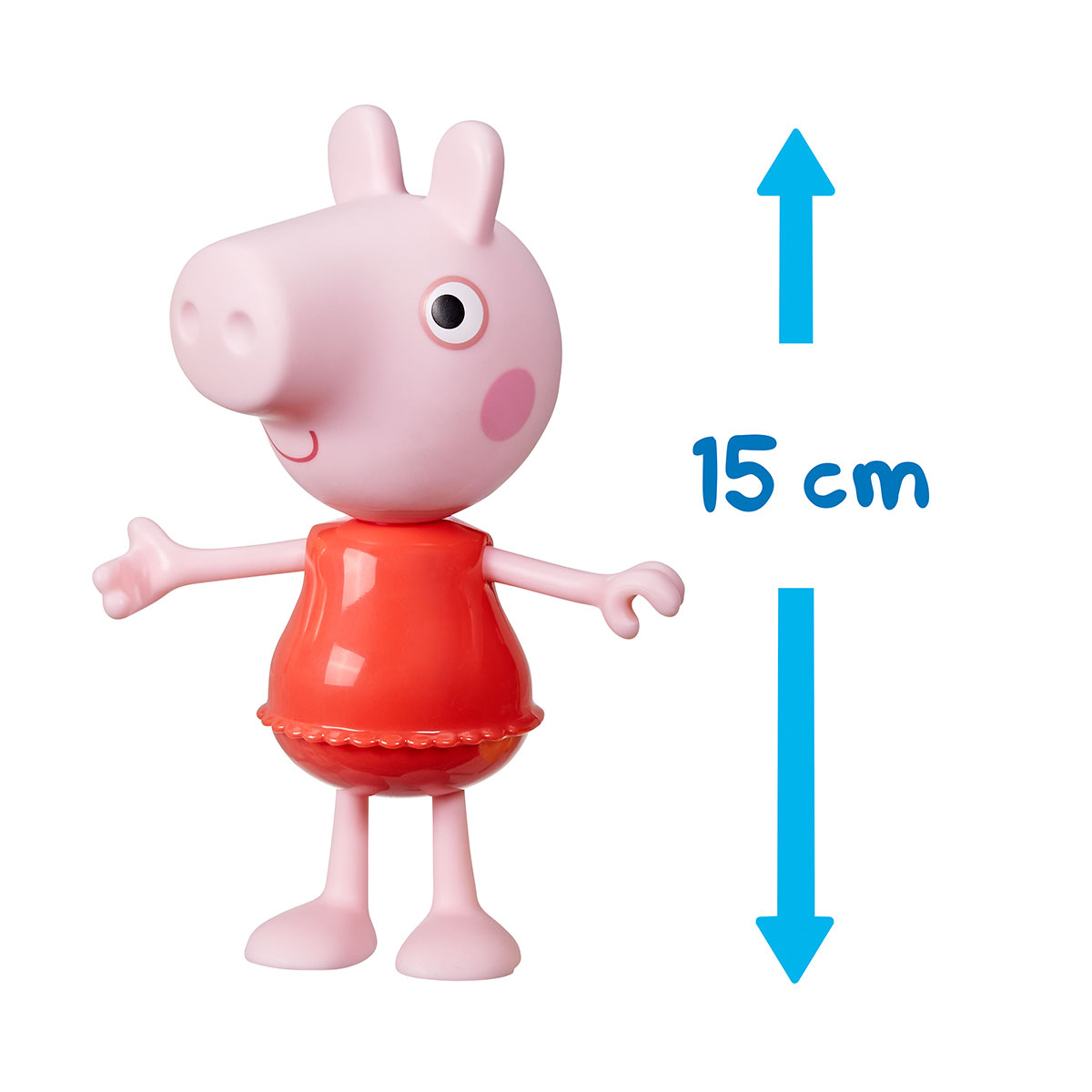 Ігровий набір дитячий Peppa Figurines Одягни Пеппу 15 см з аксесуарами — превʼю 4