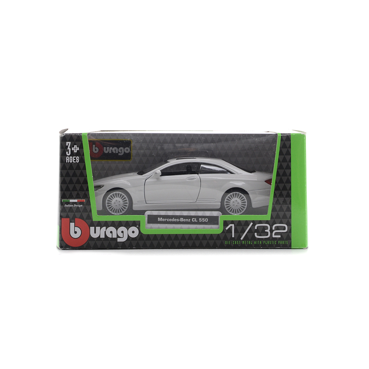 Автомодель Mercedes-Benz CL-550 Bburago Street Fire 1:32 металева — превʼю 5