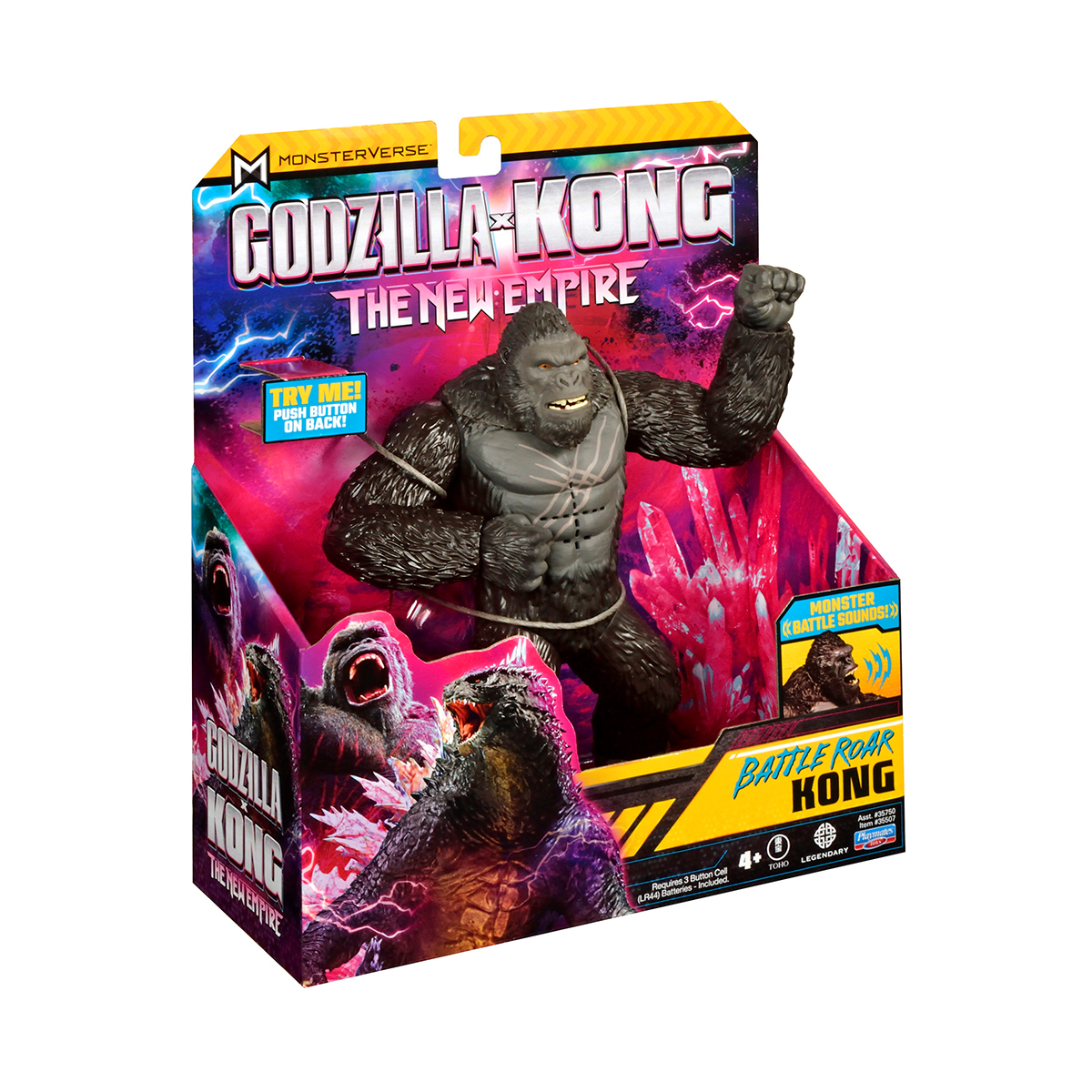 Фігурка Godzilla x Kong Конг з рухливими частинами тіла 18 см зі звуком — превʼю 6