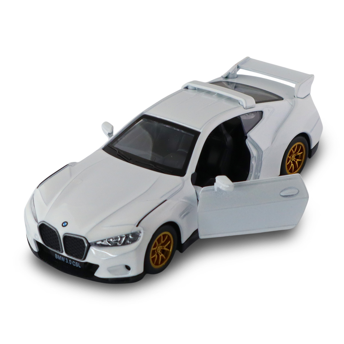Автомодель Techno Drive BMW 3.0 CSL металева 1:42 Біла — превʼю 15