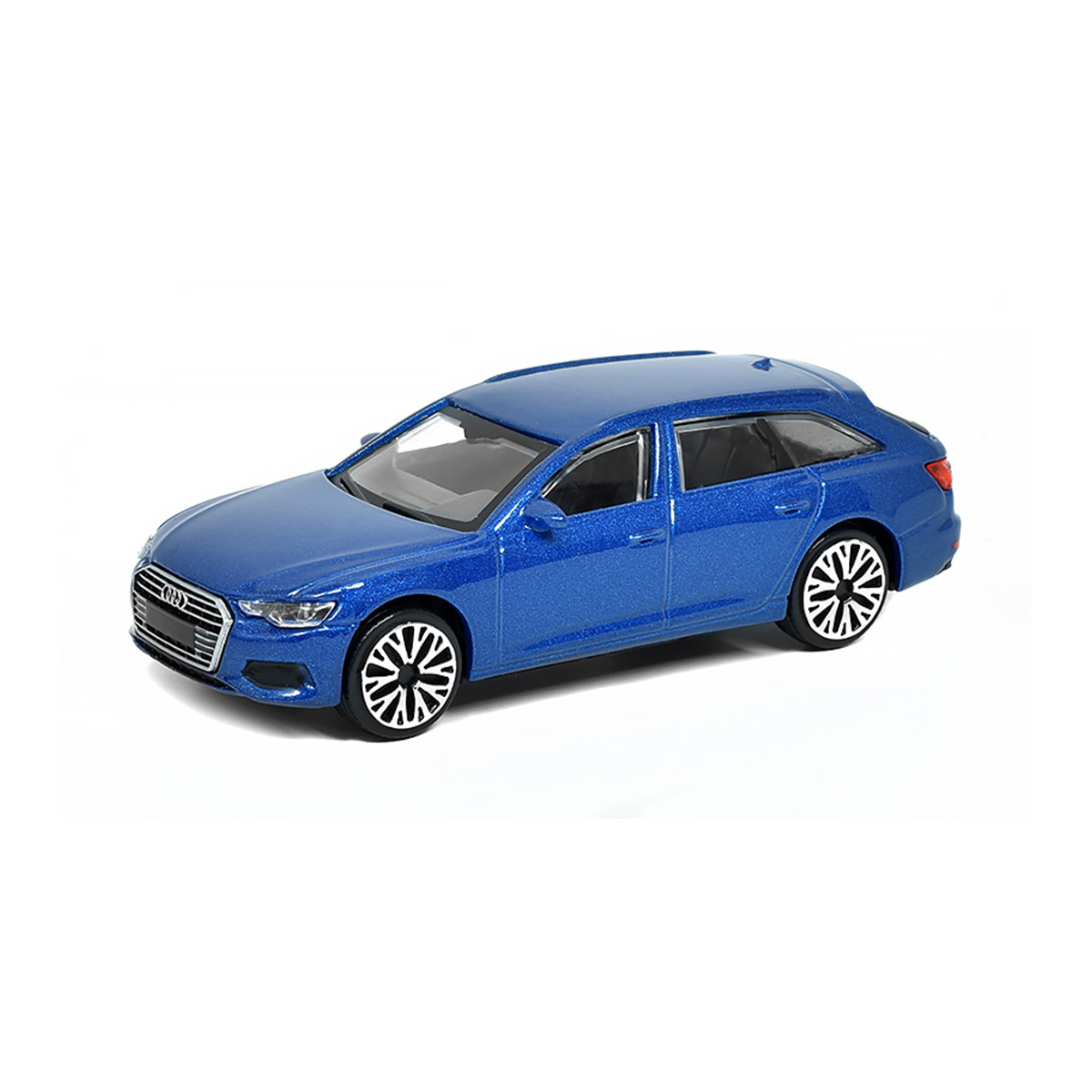 Ігровий набір евакуатор з металевою машинкою Audi A6 Avant 1:43 Синій — превʼю 7