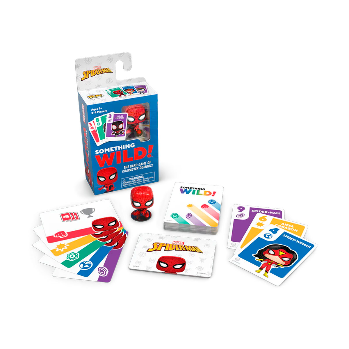 Настільна гра колекційна Marvel Spider-Man Funko Something Wild Людина-павук — превʼю 2