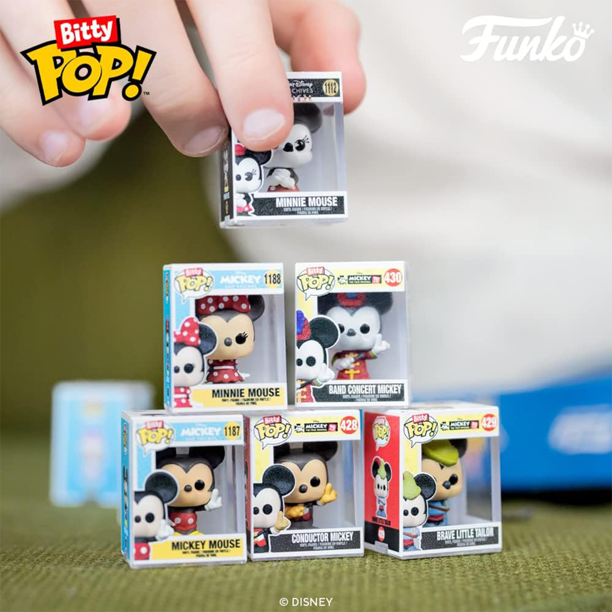 Набір фігурок Funko Bitty Pop — Disney Series 1 — 2,5 см в асортименті — превʼю 6
