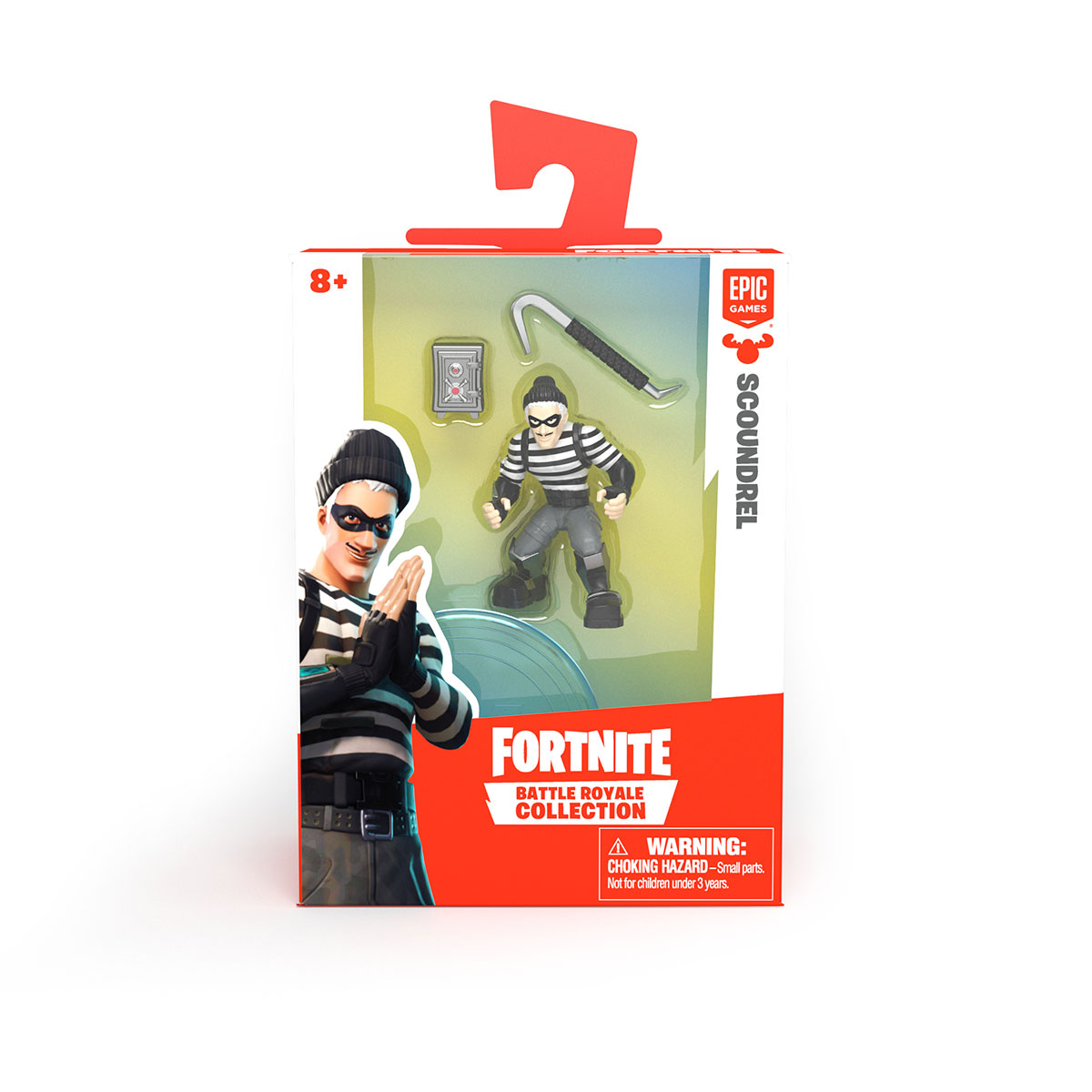 Ігрова фігурка Fortnite Скаундрел 5 см з аксесуарами — превʼю 1