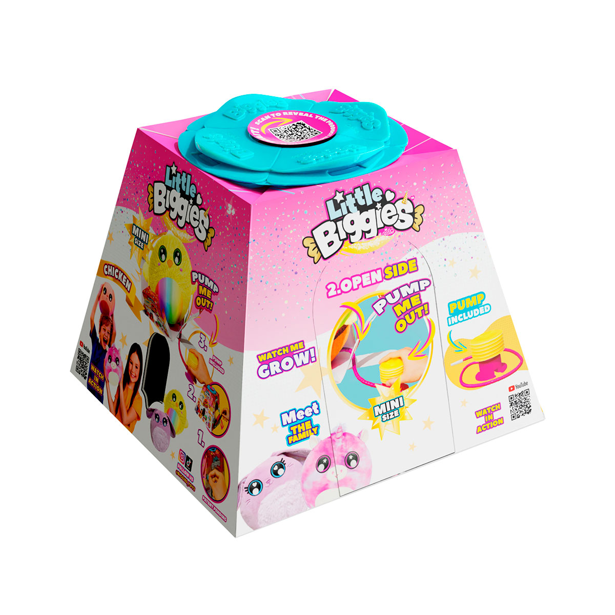 Надувна іграшка Риба Фугу Little Fantasy Biggies 22 cm з насосом у комплекті — превʼю 2