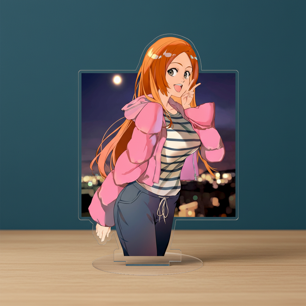 Акрилова фігурка Іноуе Оріхіме Inoue Orihime Бліч Bleach 150 x 50 мм — превʼю 2