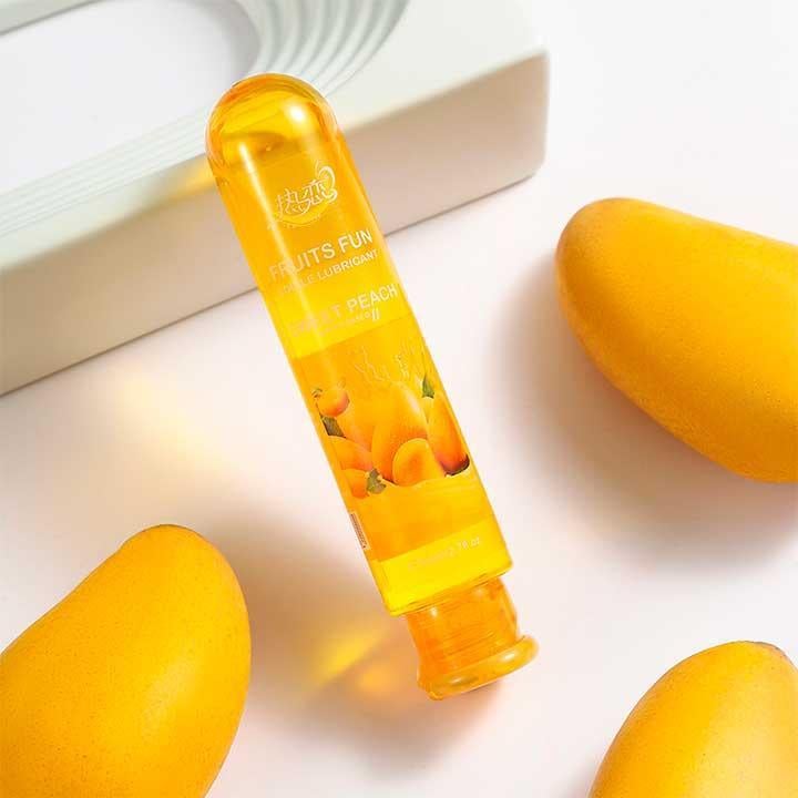 Гель лубрикант зволожуючий їстівний Fruits Fun манго 80 мл