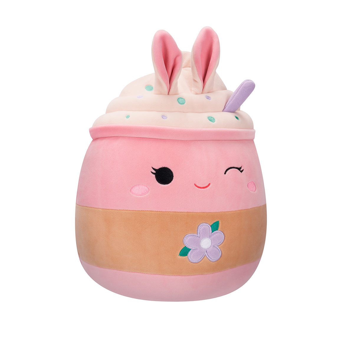М'яка іграшка Squishmallows – Зайчик Сью (Sue) – 13 см — превʼю 3