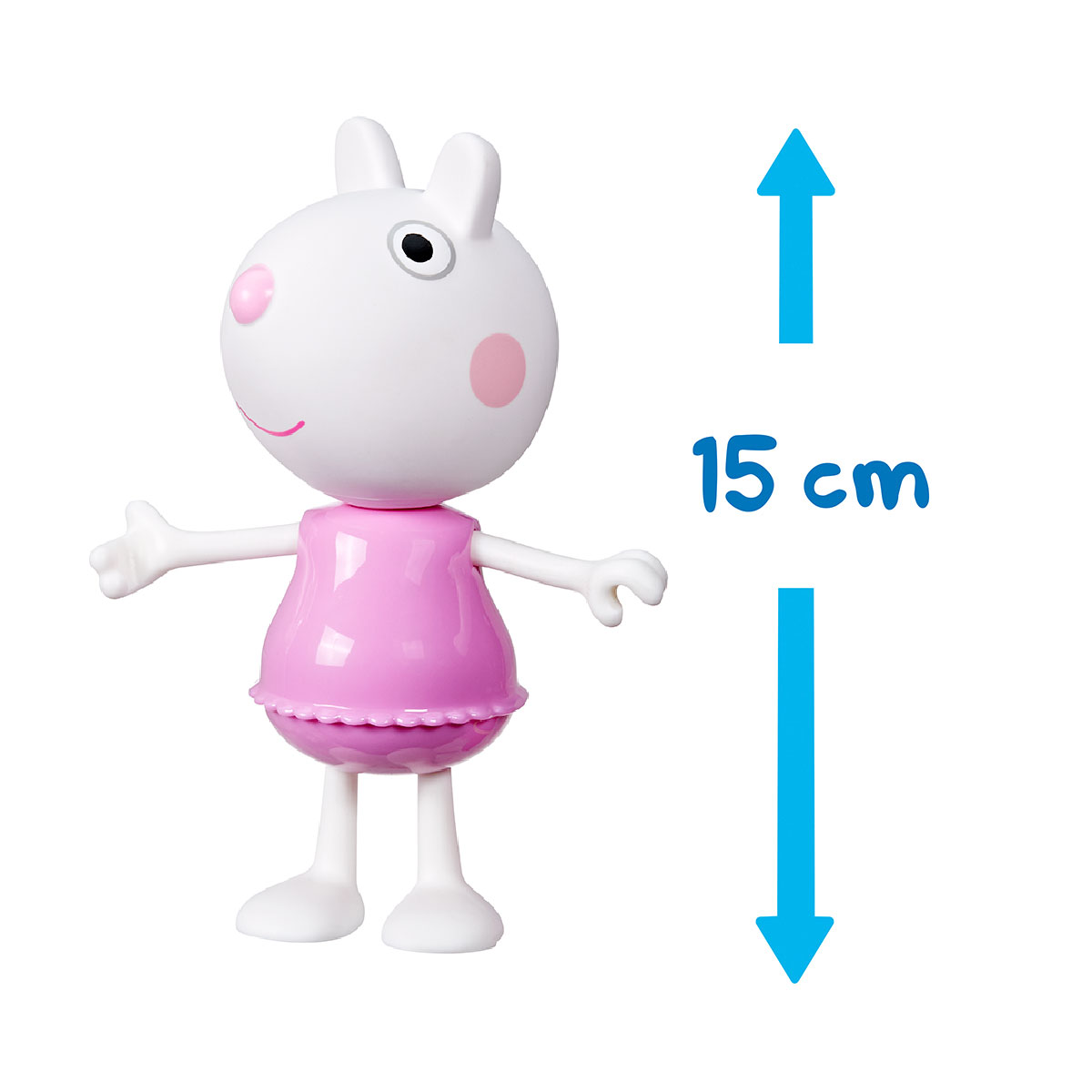 Ігровий набір дитячий Peppa Figurines Одягни Сюзі 15 см з аксесуарами — превʼю 4