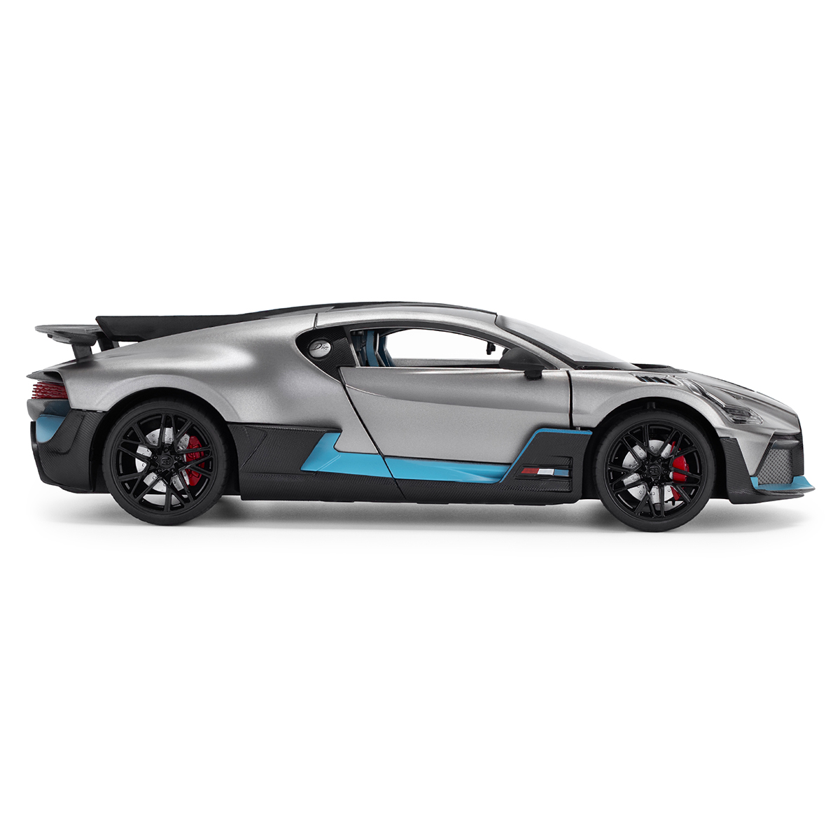 Автомодель Techno Drive Bugatti Divo металева 1:18 Сіра — превʼю 12