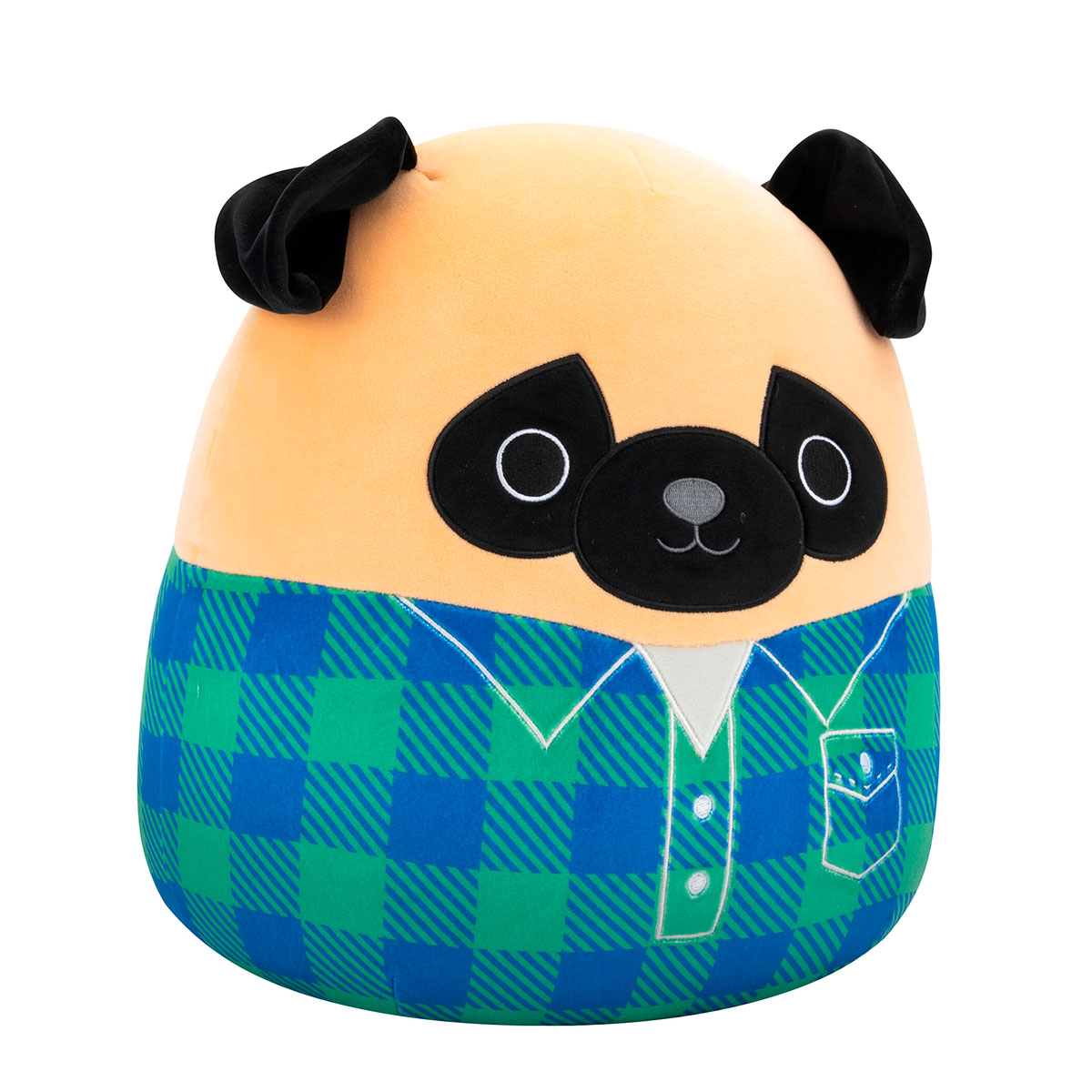 М'яка іграшка Squishmallows – Мопс Принц (Prince) – 30 cm — превʼю 6