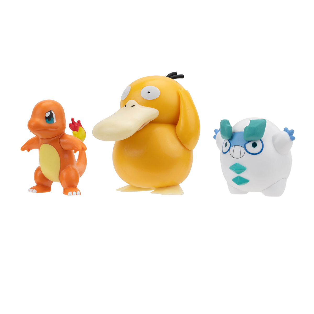 Набір ігрових фігурок Pokemon W19 - Чармандер, Галарський Дарумака, Псайдак 3 шт — превʼю 3