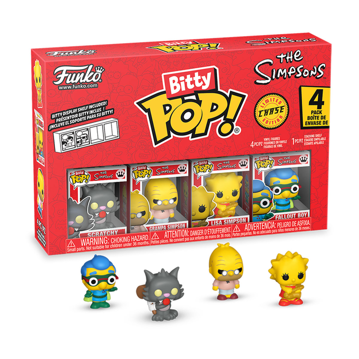 Фігурки Funko Bitty Pop — Сверблячка (Itchy) — 2,5 см в асортименті