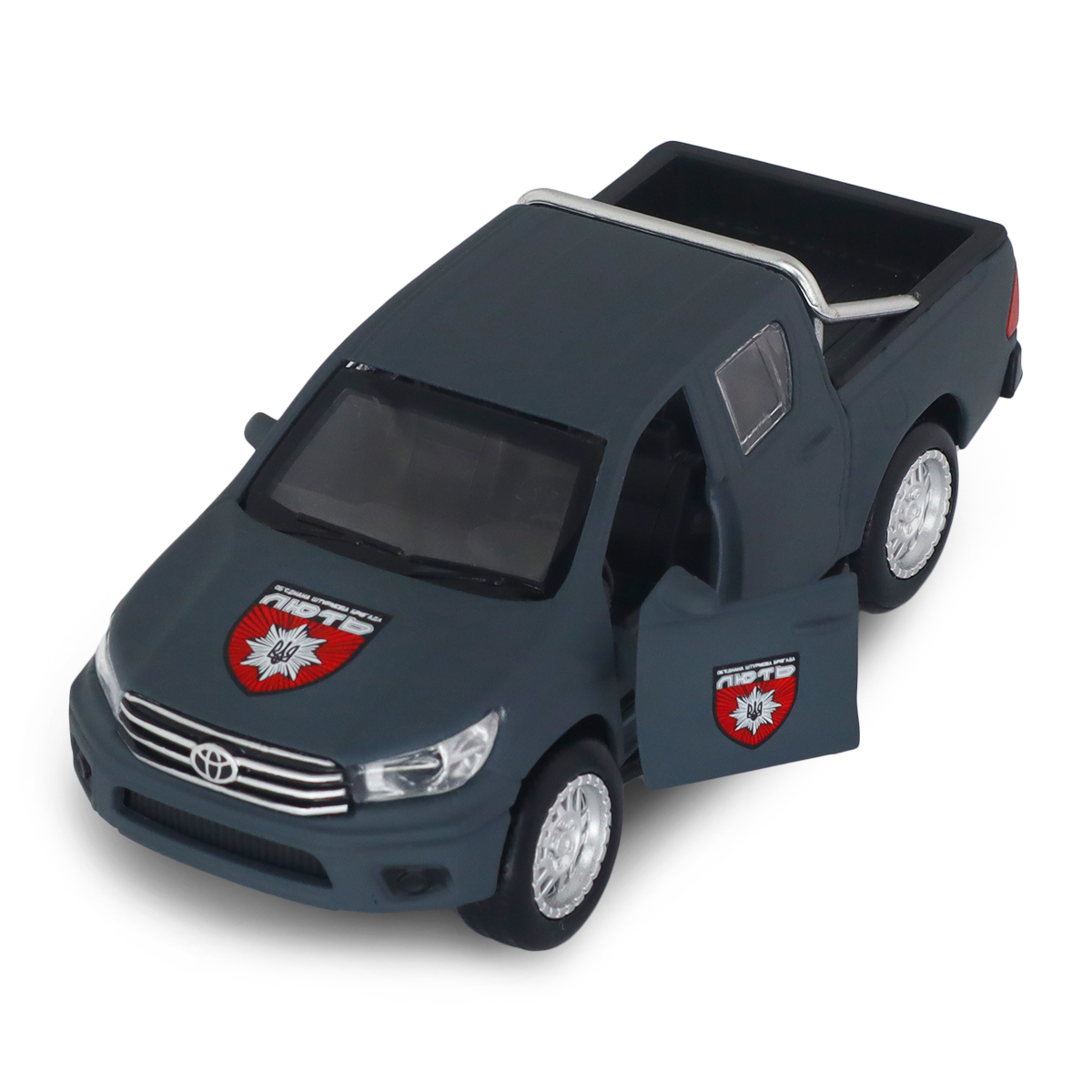 Колекційна автомодель Toyota Hilux ОШБр Лють TechnoDrive 1:40 — превʼю 15