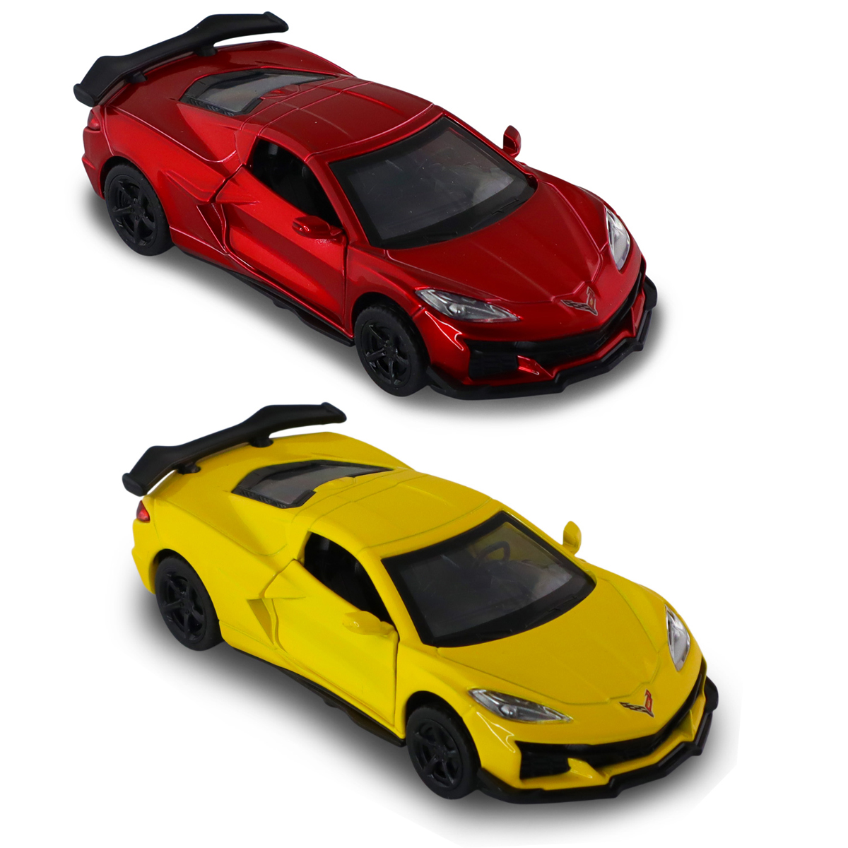 Автомодель Chevrolet Corvette C8 Z06 2024 Techno Drive 1:40 металева — превʼю 13