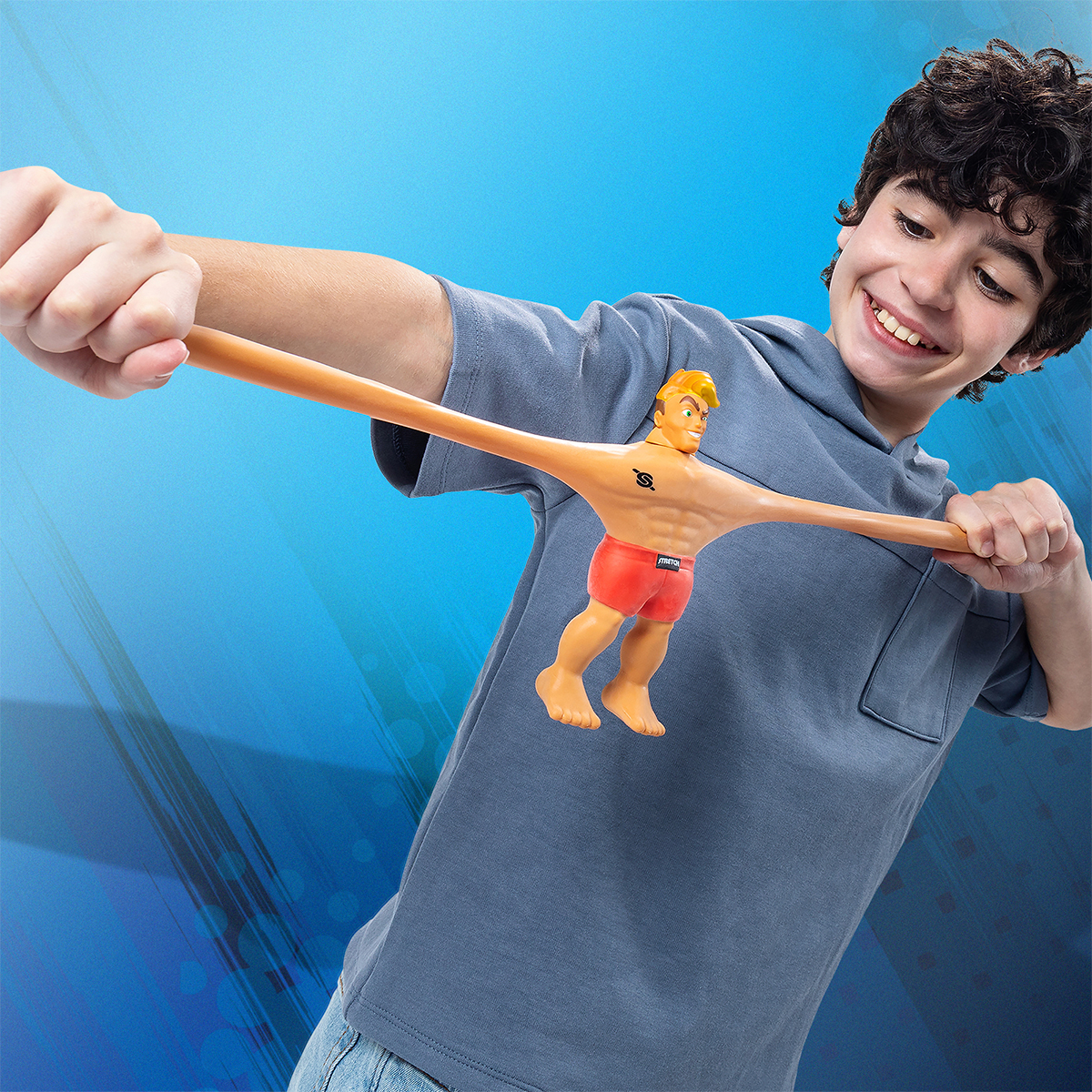 Стретч-іграшка Боєць Стронг серії Stretch Armstrong для хлопчиків та дівчаток — превʼю 6