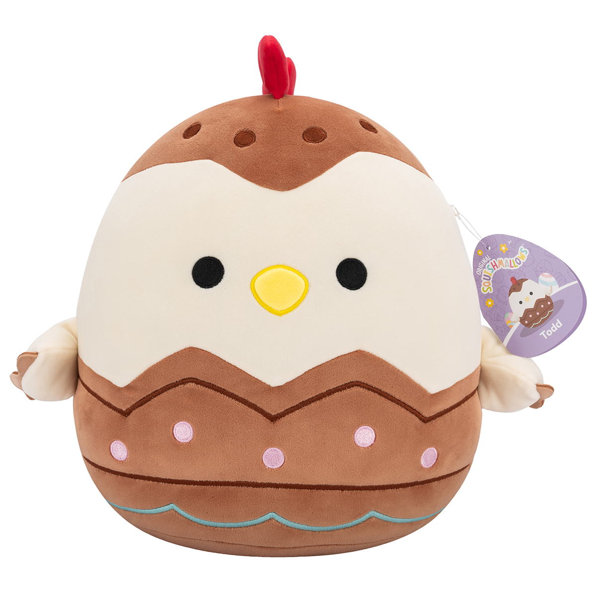 М'яка іграшка Squishmallows – Півник Тод (Todd) – 30 см — превʼю 7