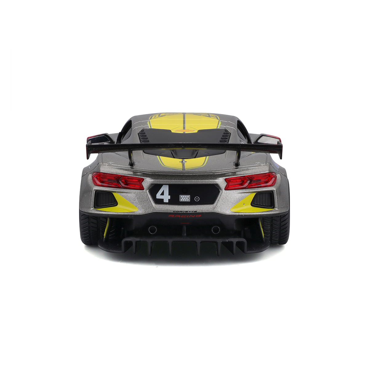 Автомодель Bburago Chevrolet Corvette C8.R 1:24 Сіра — превʼю 5